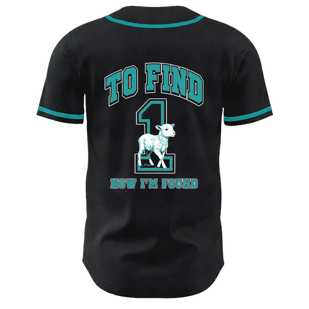 Christianartworkshop Luca 15:10 Maglia da baseball con pecora trovata - image 10