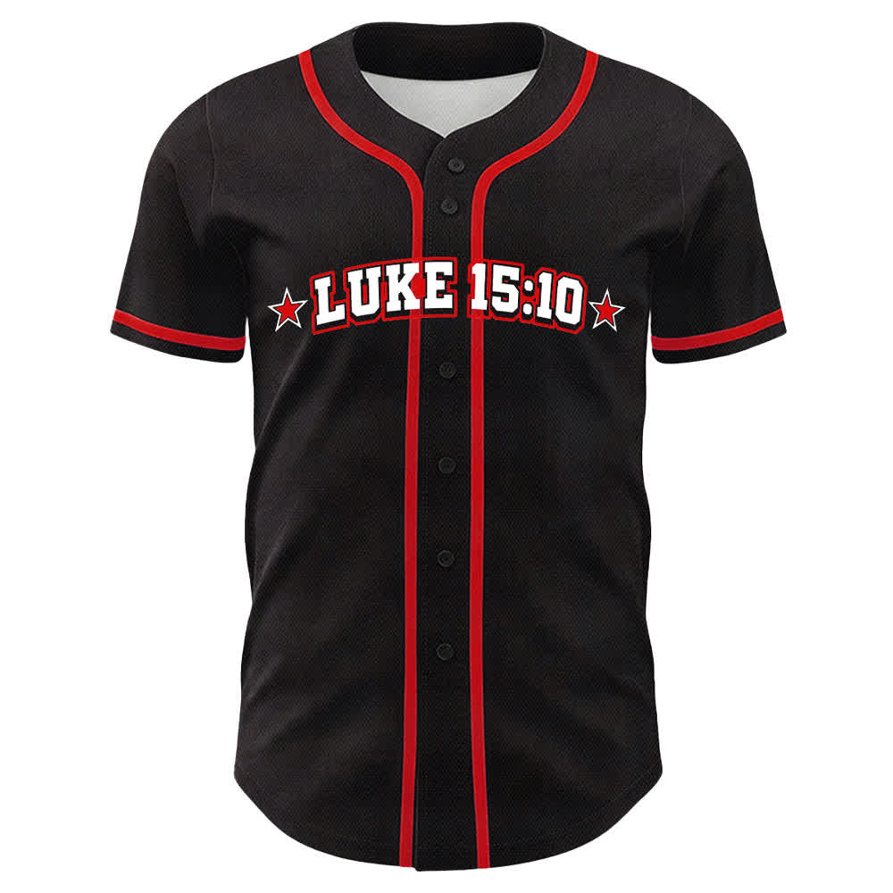 Christianartworkshop Luca 15:10 Maglia da baseball con pecora trovata - image 14