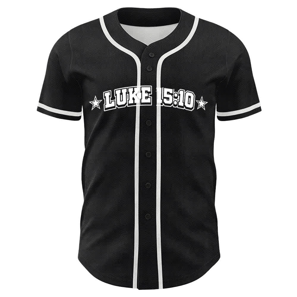Christianartworkshop Luca 15:10 Maglia da baseball con pecora trovata - image 5