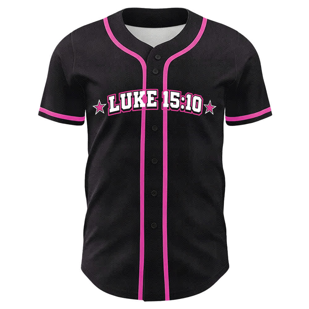 Christianartworkshop Luca 15:10 Maglia da baseball con pecora trovata - image 23