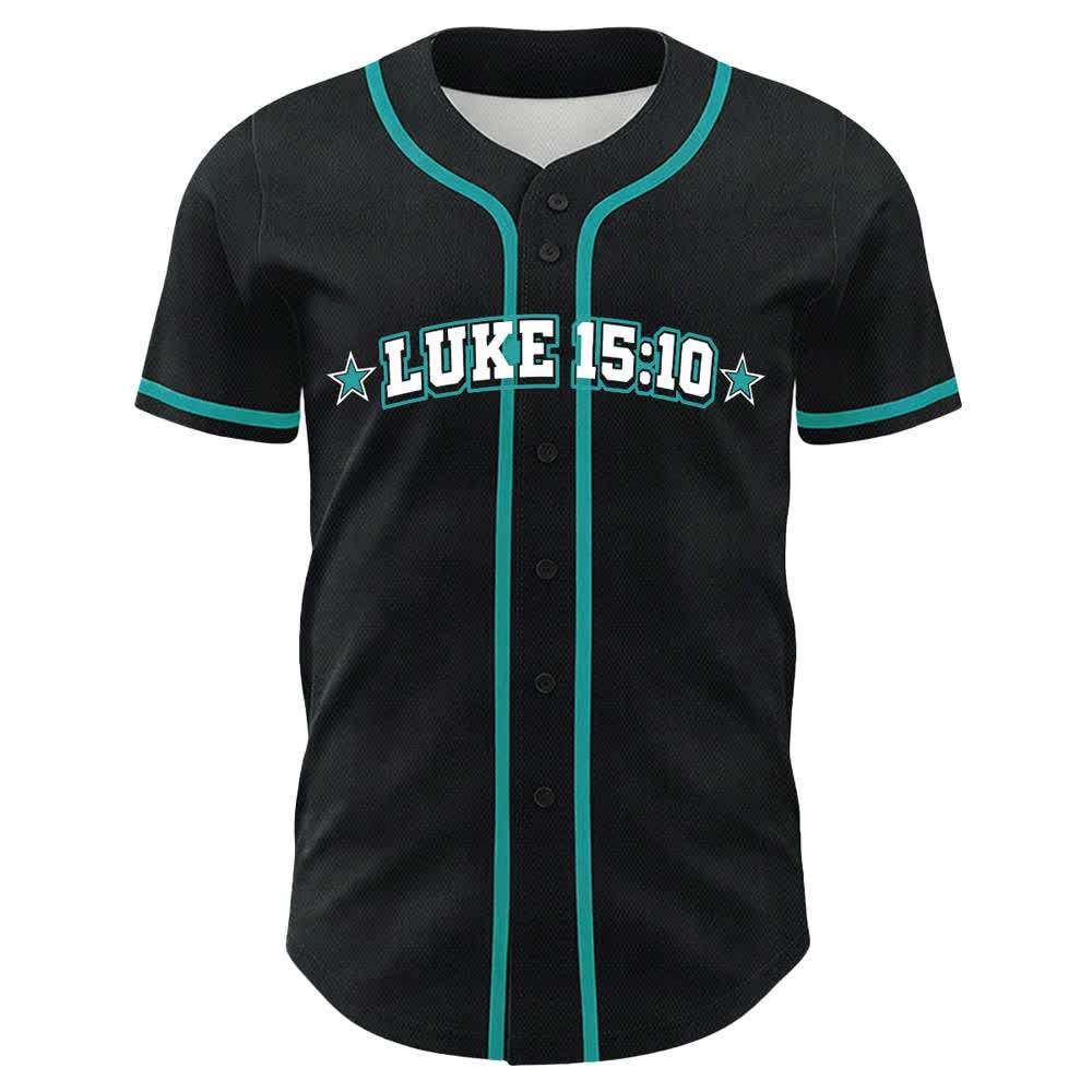 Christianartworkshop Luca 15:10 Maglia da baseball con pecora trovata - image 11