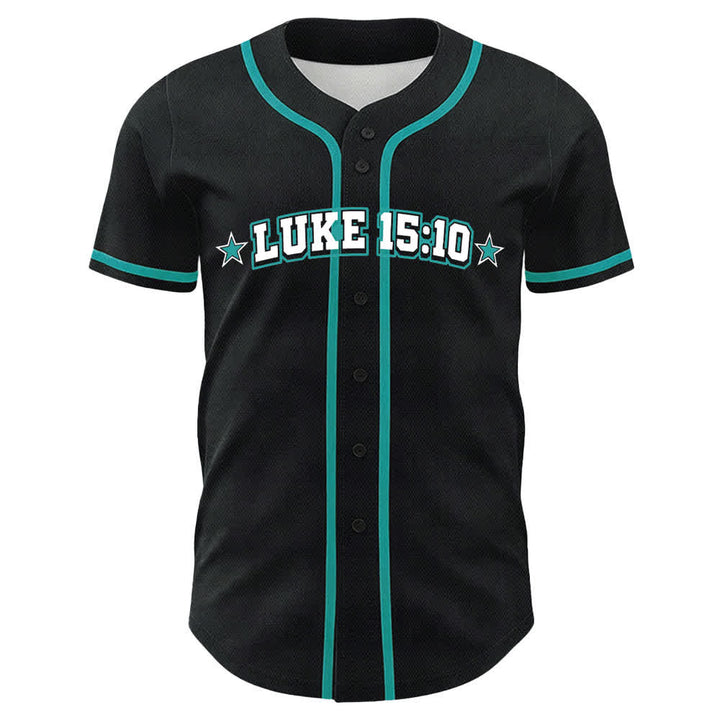 Christianartworkshop Luca 15:10 Maglia da baseball con pecora trovata - image 11