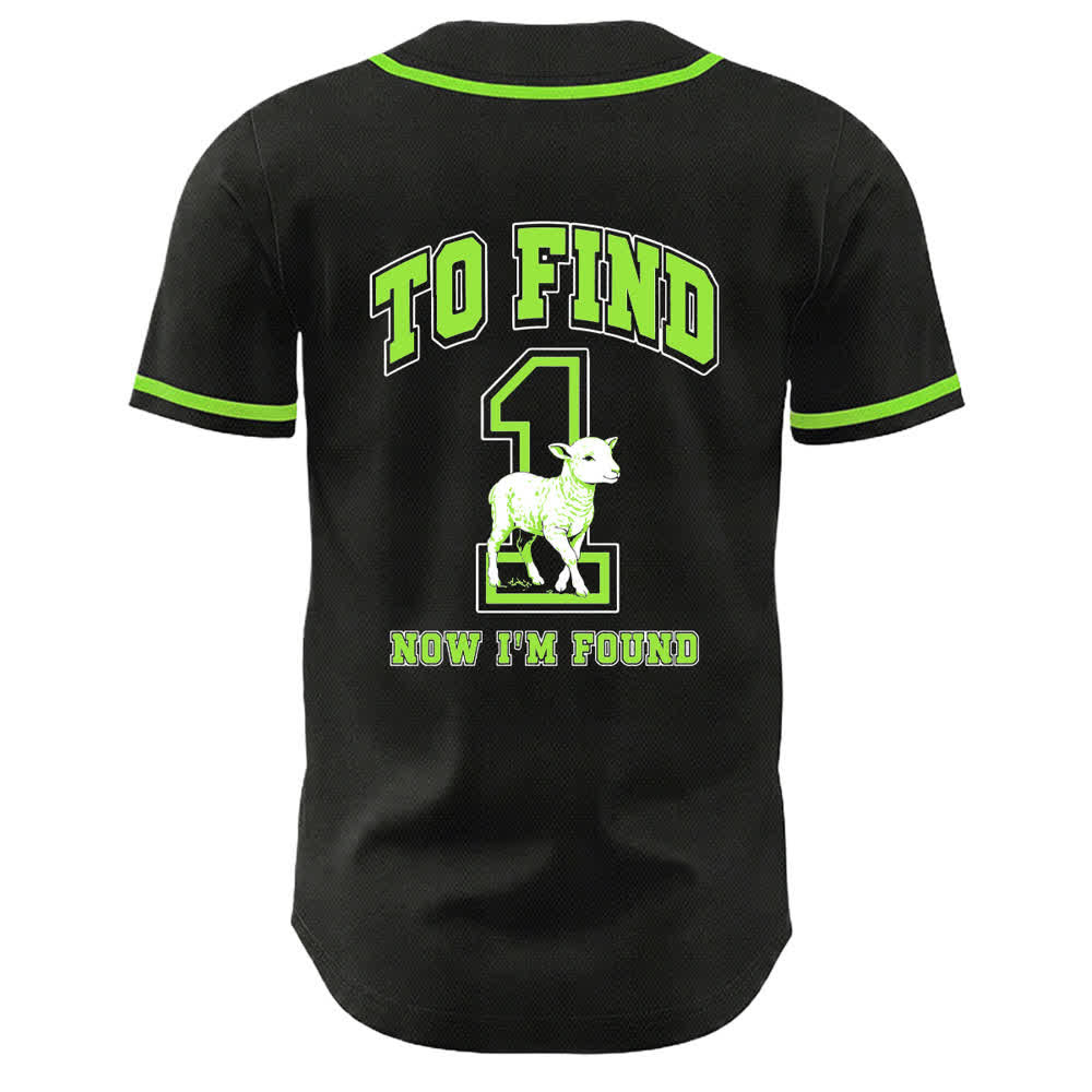 Christianartworkshop Luca 15:10 Maglia da baseball con pecora trovata - image 7