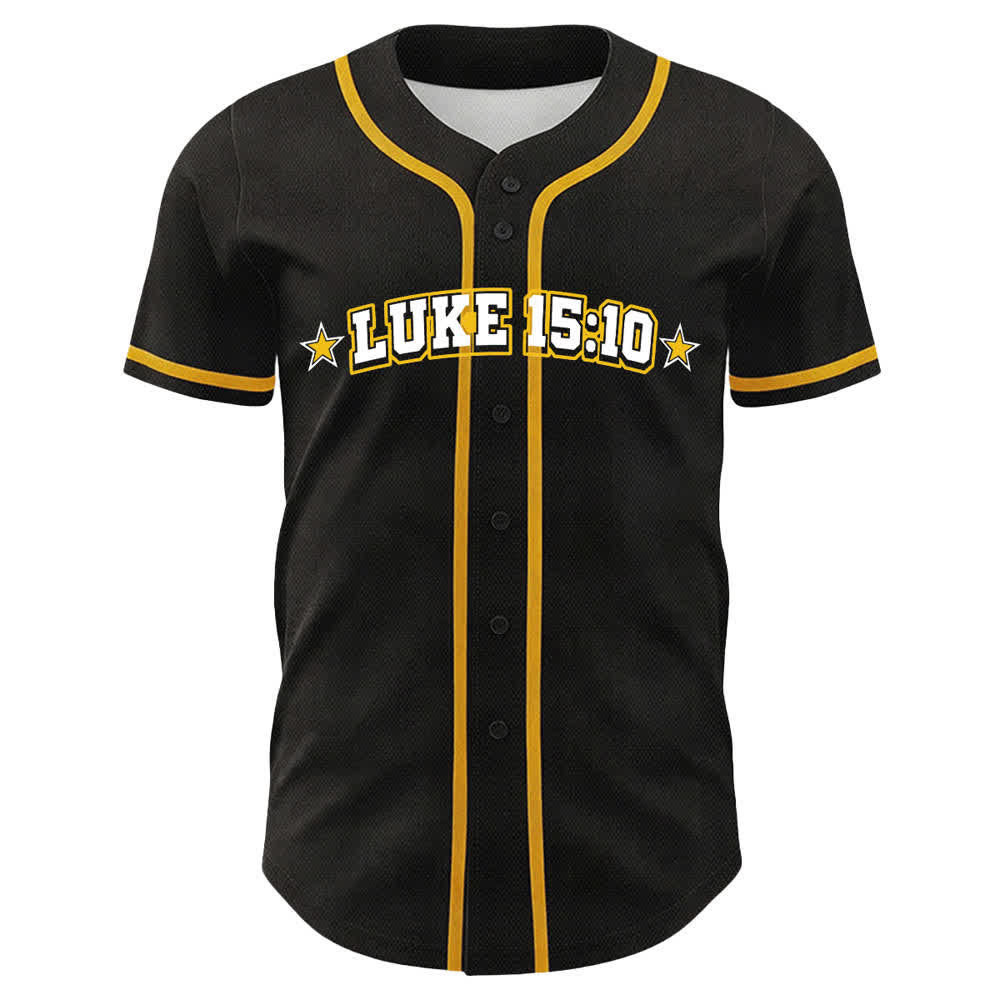 Christianartworkshop Luca 15:10 Maglia da baseball con pecora trovata - image 26