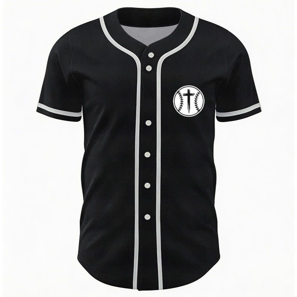 Christianartworkshop Maglia da baseball "Posso fare ogni cosa in Cristo" - image 2