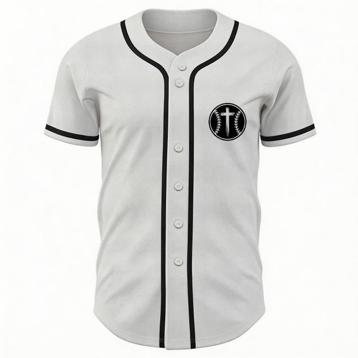 Christianartworkshop Maglia da baseball "Posso fare ogni cosa in Cristo" - image 9