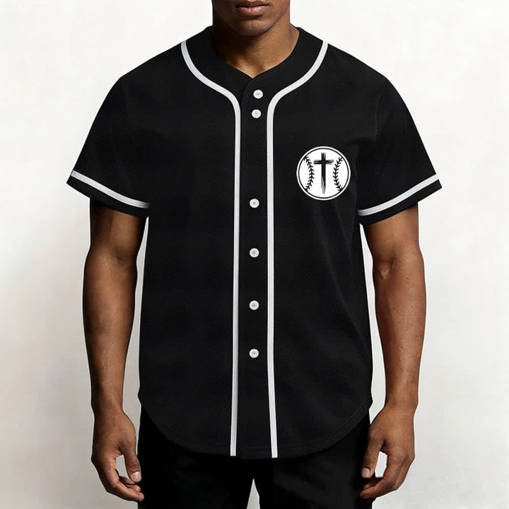 Christianartworkshop Maglia da baseball "Posso fare ogni cosa in Cristo" - image 6