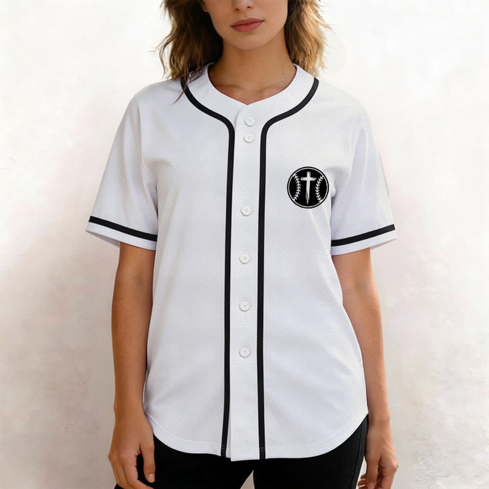 Christianartworkshop Maglia da baseball "Posso fare ogni cosa in Cristo" - image 11