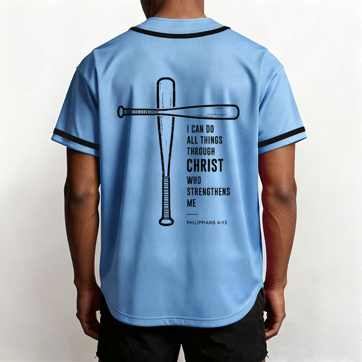 Christianartworkshop Maglia da baseball "Posso fare ogni cosa in Cristo" - image 54