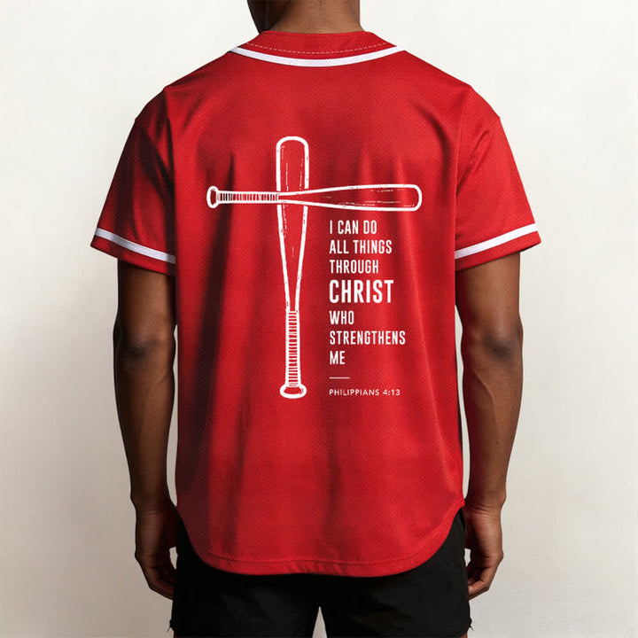 Christianartworkshop Maglia da baseball "Posso fare ogni cosa in Cristo" - image 47