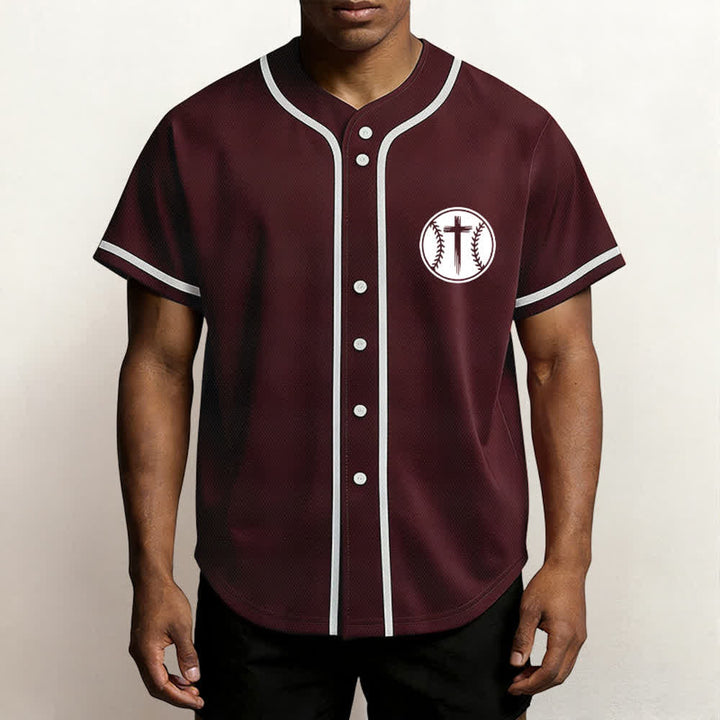Christianartworkshop Maglia da baseball "Posso fare ogni cosa in Cristo" - image 20