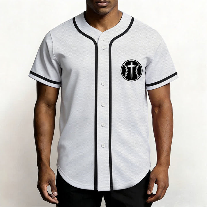 Christianartworkshop Maglia da baseball "Posso fare ogni cosa in Cristo" - image 13