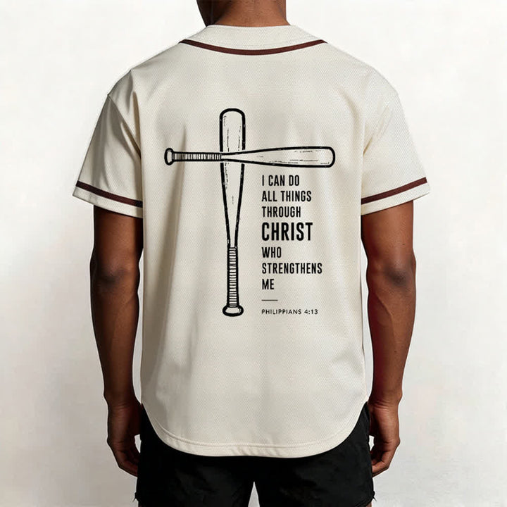 Christianartworkshop Maglia da baseball "Posso fare ogni cosa in Cristo" - image 33