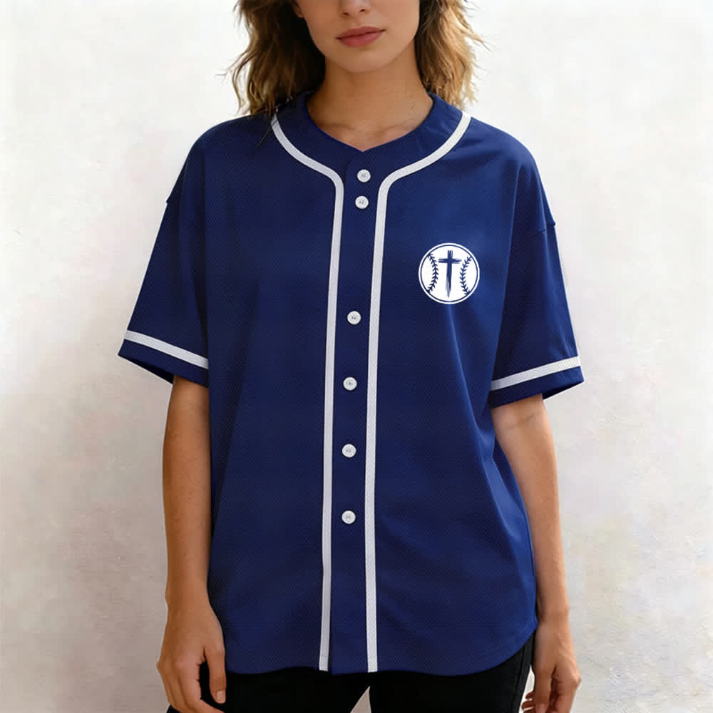 Christianartworkshop Maglia da baseball "Posso fare ogni cosa in Cristo" - image 39