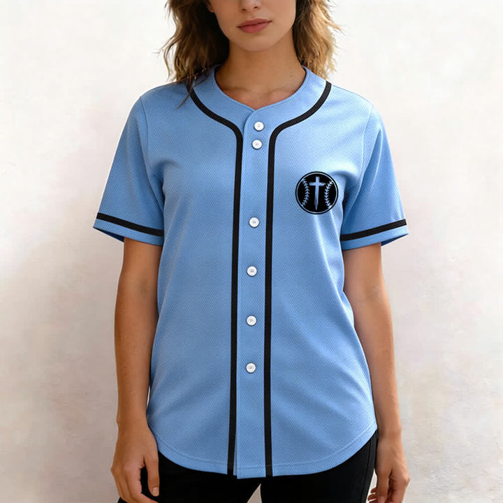 Christianartworkshop Maglia da baseball "Posso fare ogni cosa in Cristo" - image 53