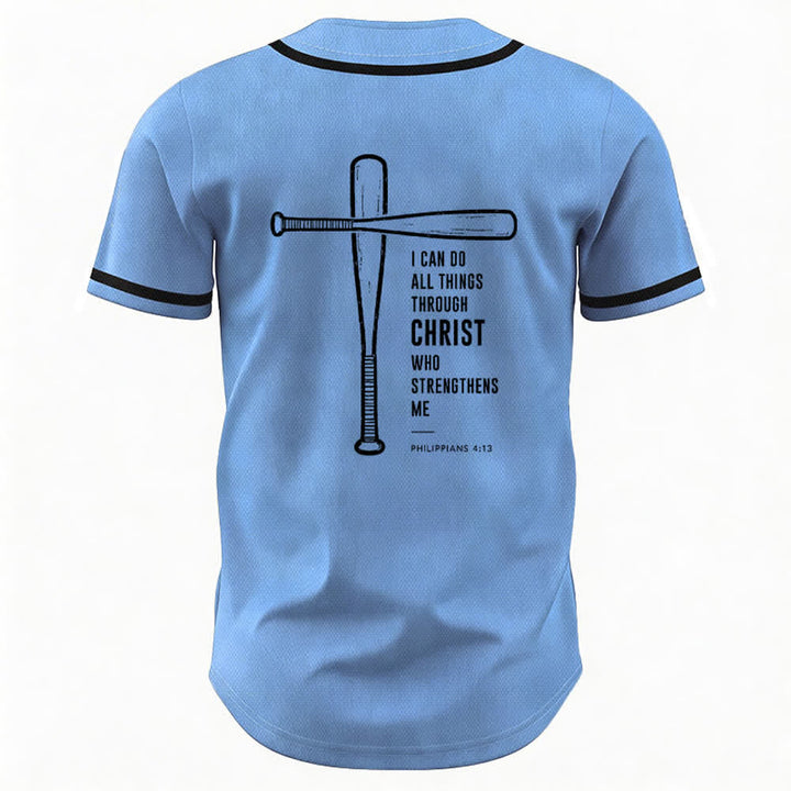 Christianartworkshop Maglia da baseball "Posso fare ogni cosa in Cristo" - image 50