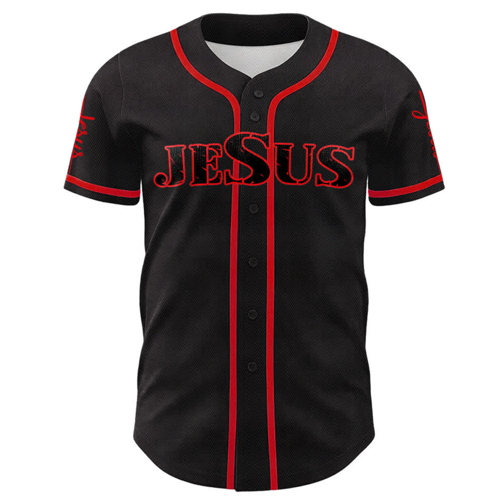 Christianartworkshop Maglia da baseball con croce di Gesù, chiodo e corona di spine - image 12