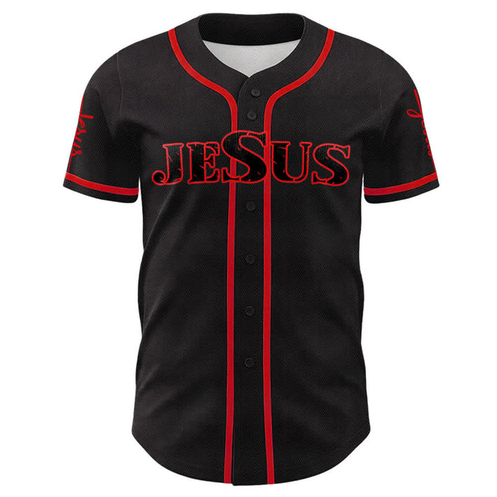 Christianartworkshop Maglia da baseball con croce di Gesù, chiodo e corona di spine - image 12