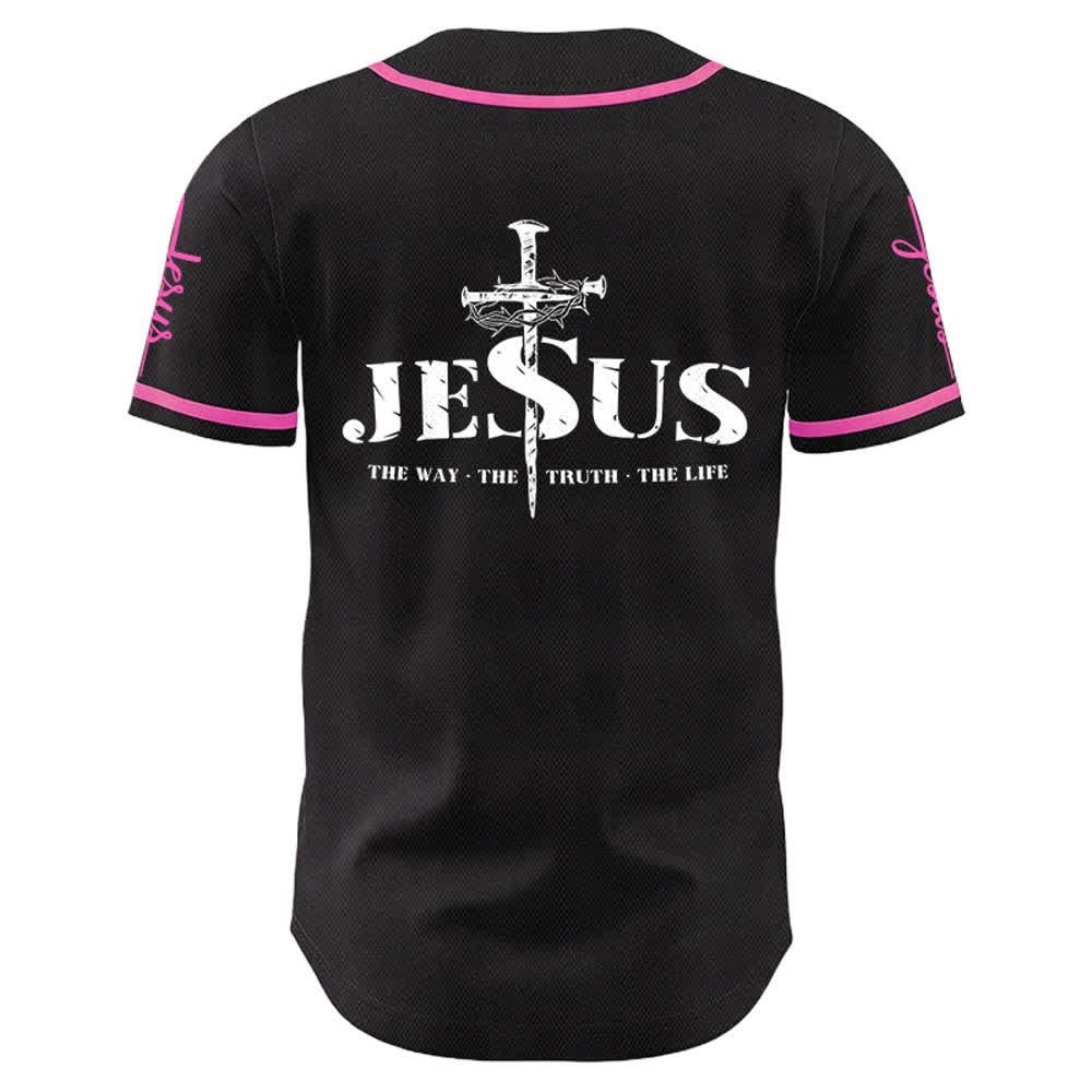 Christianartworkshop Maglia da baseball con croce di Gesù, chiodo e corona di spine - image 25