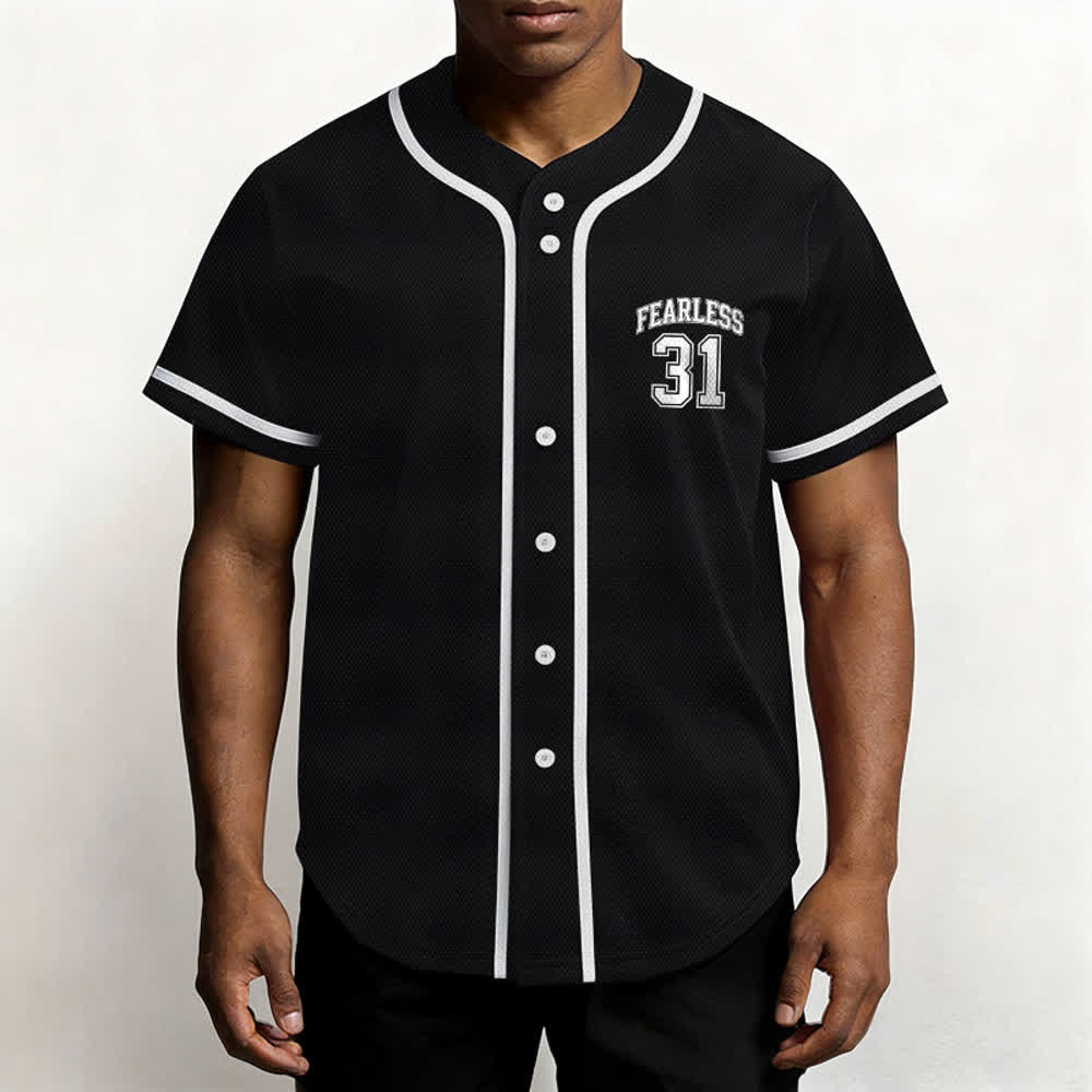 Christianartworkshop Proverbi 31 Fede Intrepida Maglia da baseball unisex con grafica - image 4