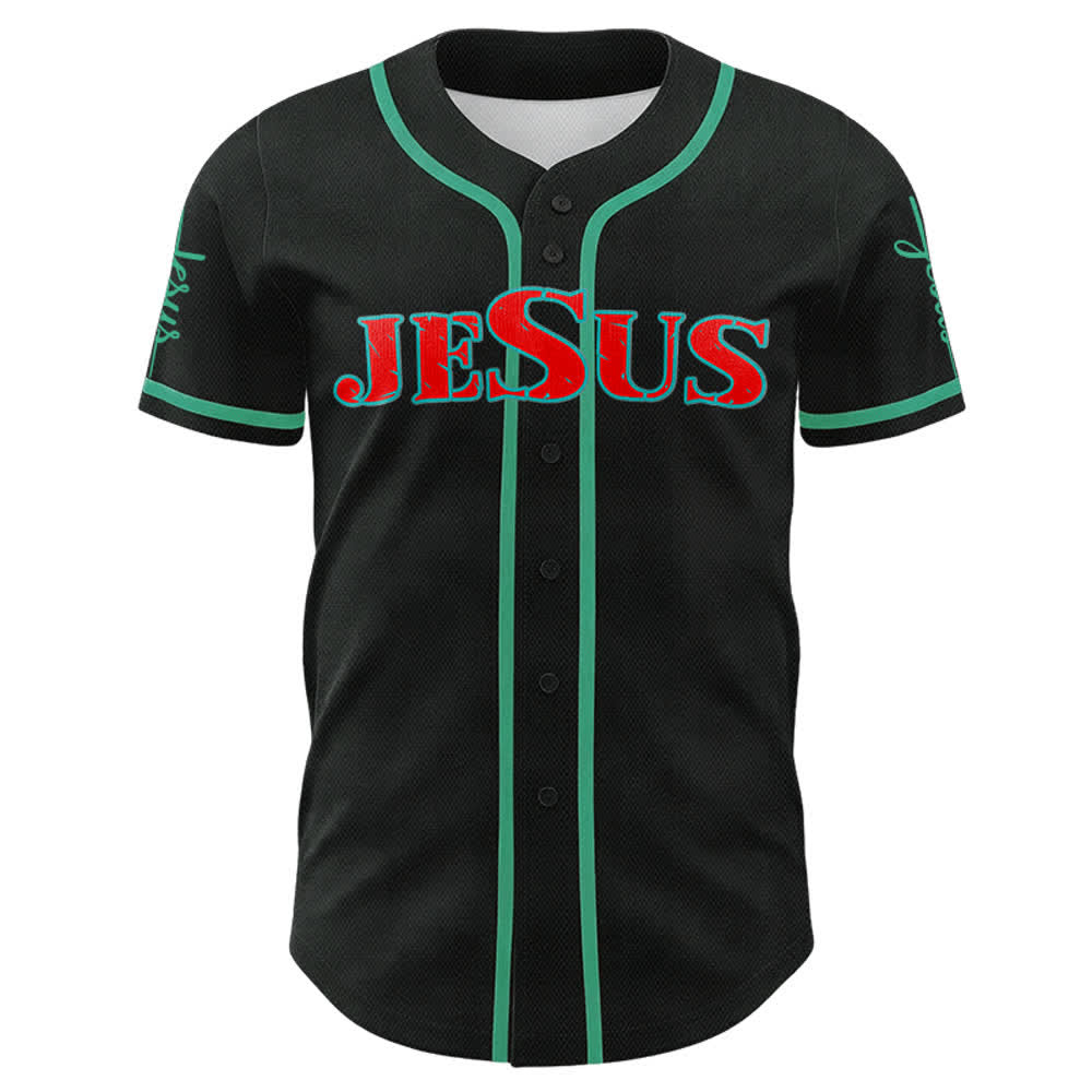 Christianartworkshop Maglia da baseball con croce di Gesù, chiodo e corona di spine - image 49