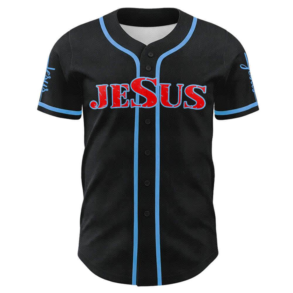Christianartworkshop Maglia da baseball con croce di Gesù, chiodo e corona di spine - image 52