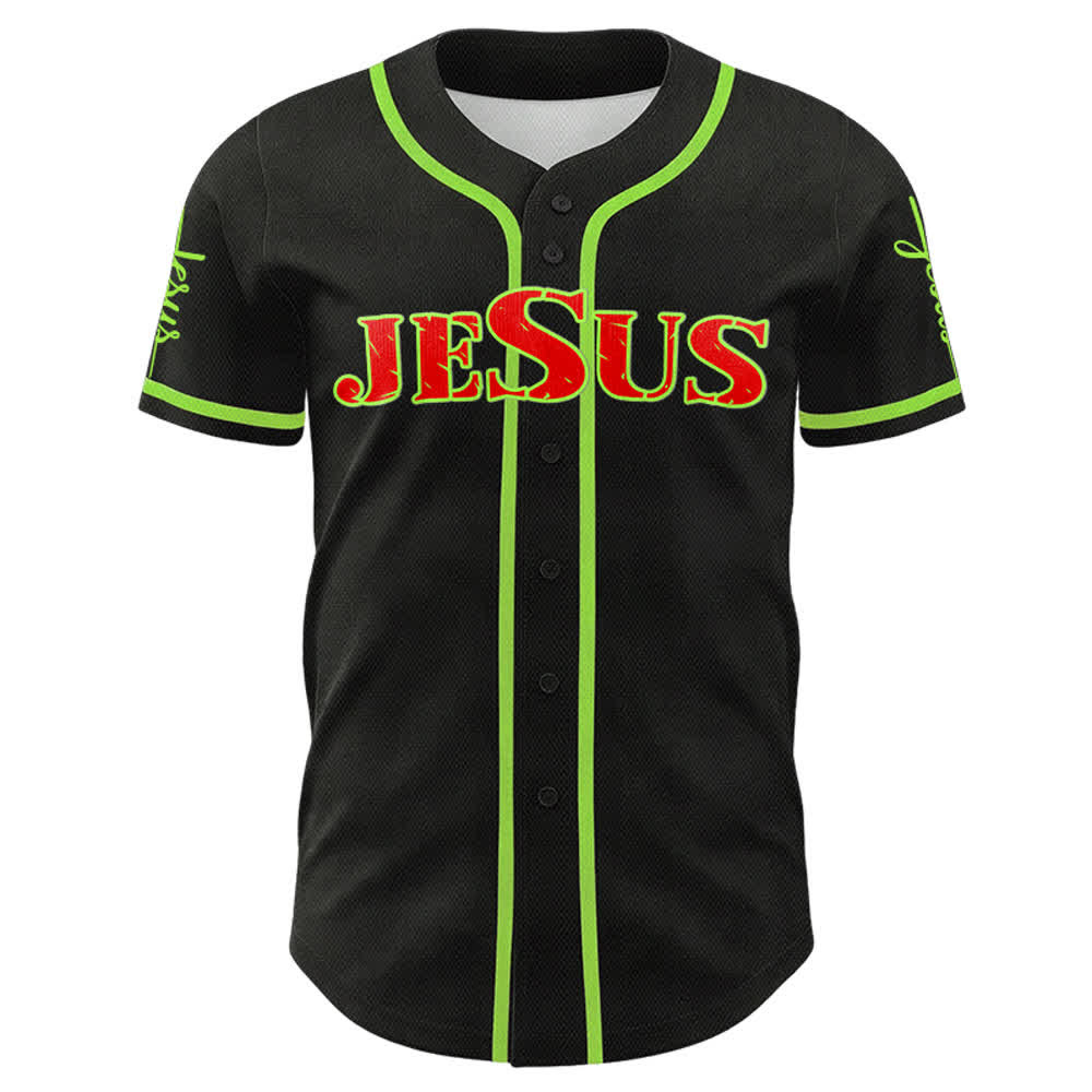 Christianartworkshop Maglia da baseball con croce di Gesù, chiodo e corona di spine - image 58
