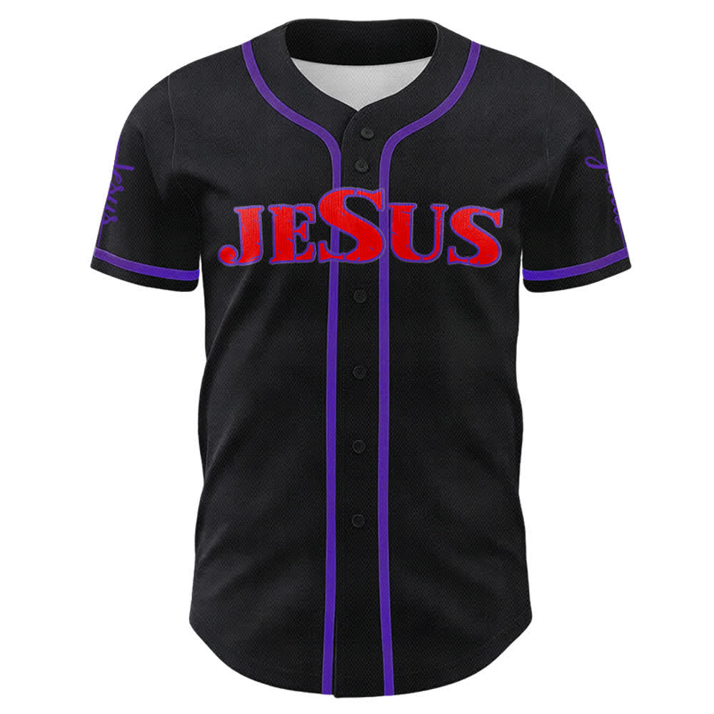 Christianartworkshop Maglia da baseball con croce di Gesù, chiodo e corona di spine - image 61