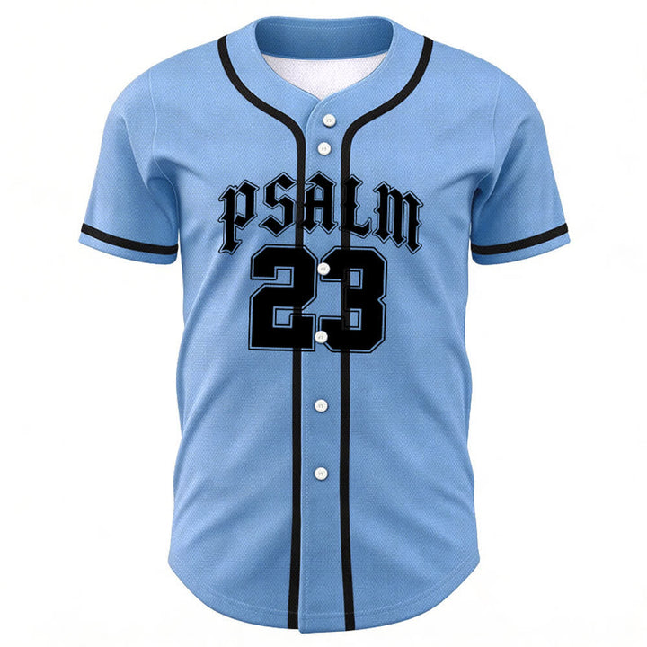 Christianartworkshop Peace Dove & Faith Slogan Religious Psalm 23 Athletic Design Maglia da baseball unisex - image 36