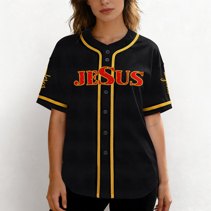 Christianartworkshop Maglia da baseball con croce di Gesù, chiodo e corona di spine - image 37