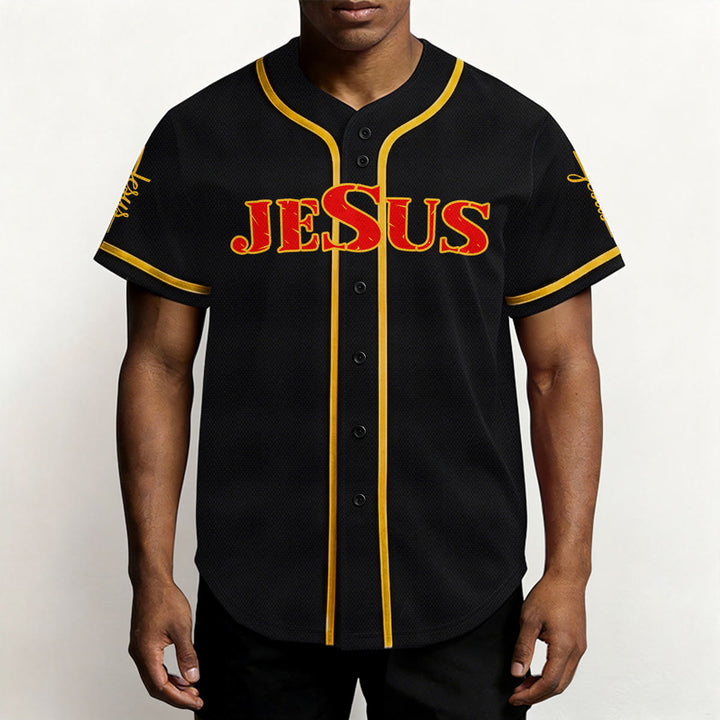 Christianartworkshop Maglia da baseball con croce di Gesù, chiodo e corona di spine - image 35