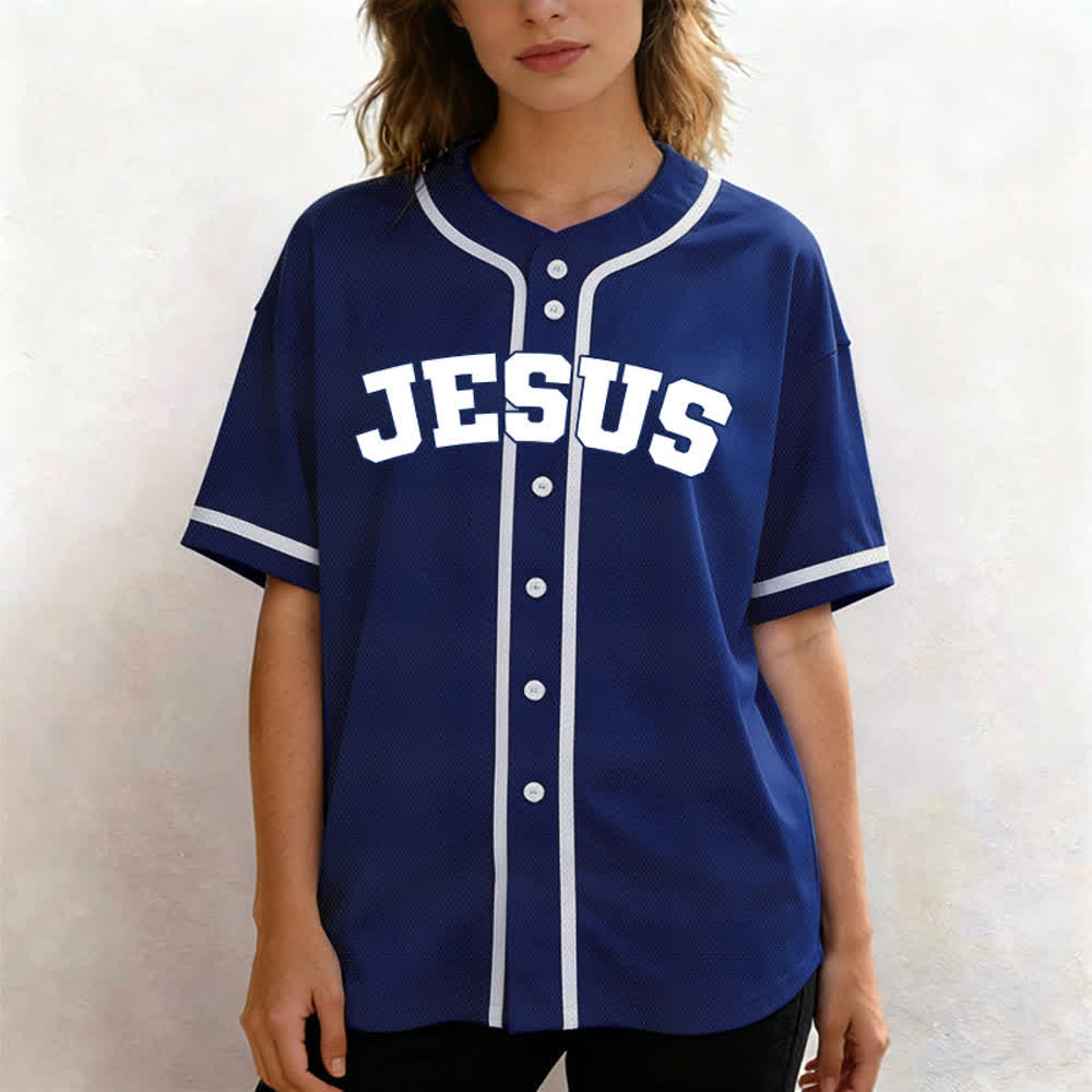 Christianartworkshop Rooted In Christ Maglia da baseball nera con bottoni - image 53