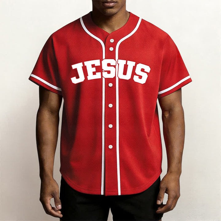 Christianartworkshop Rooted In Christ Maglia da baseball nera con bottoni - image 41