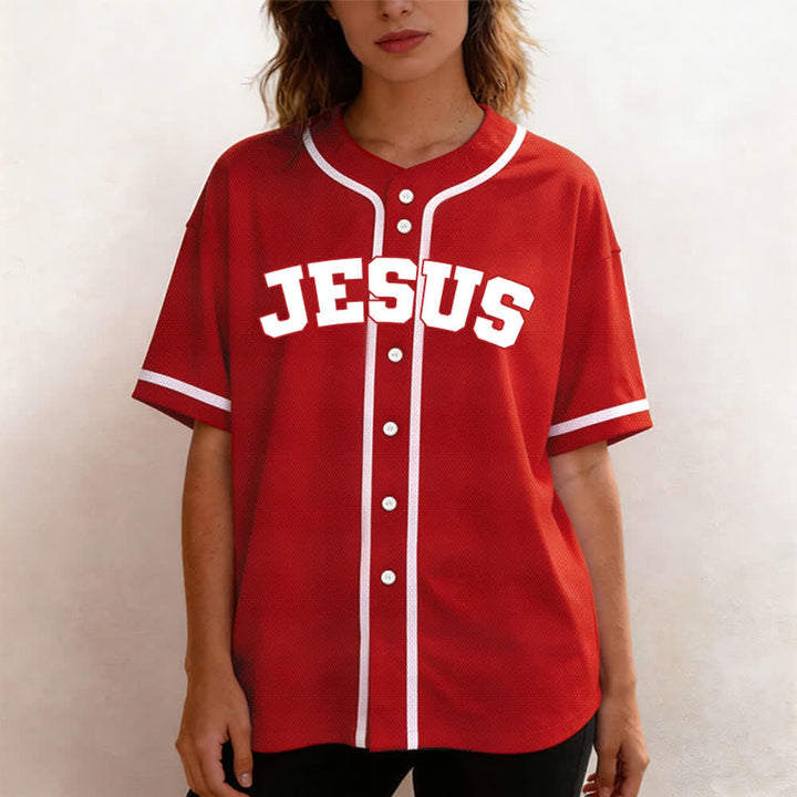 Christianartworkshop Rooted In Christ Maglia da baseball nera con bottoni - image 39