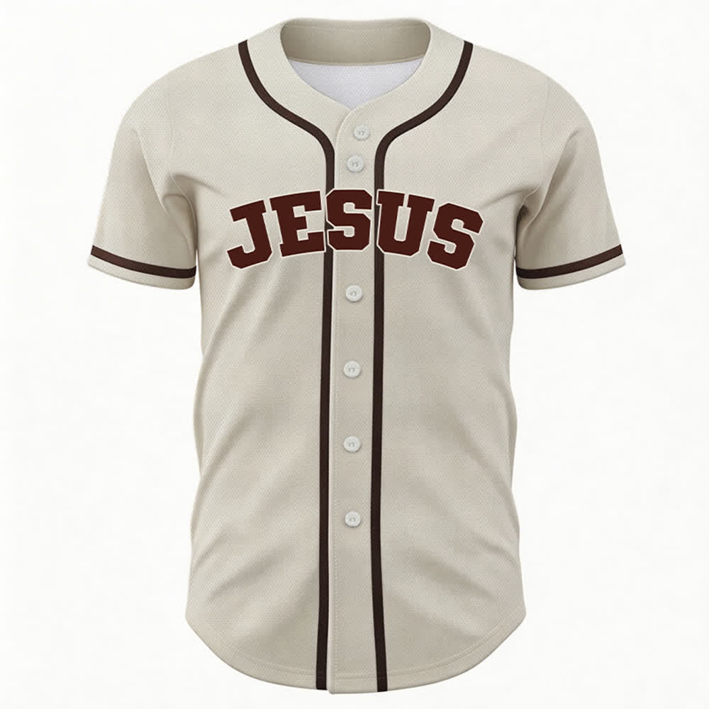 Christianartworkshop Rooted In Christ Maglia da baseball nera con bottoni - image 9