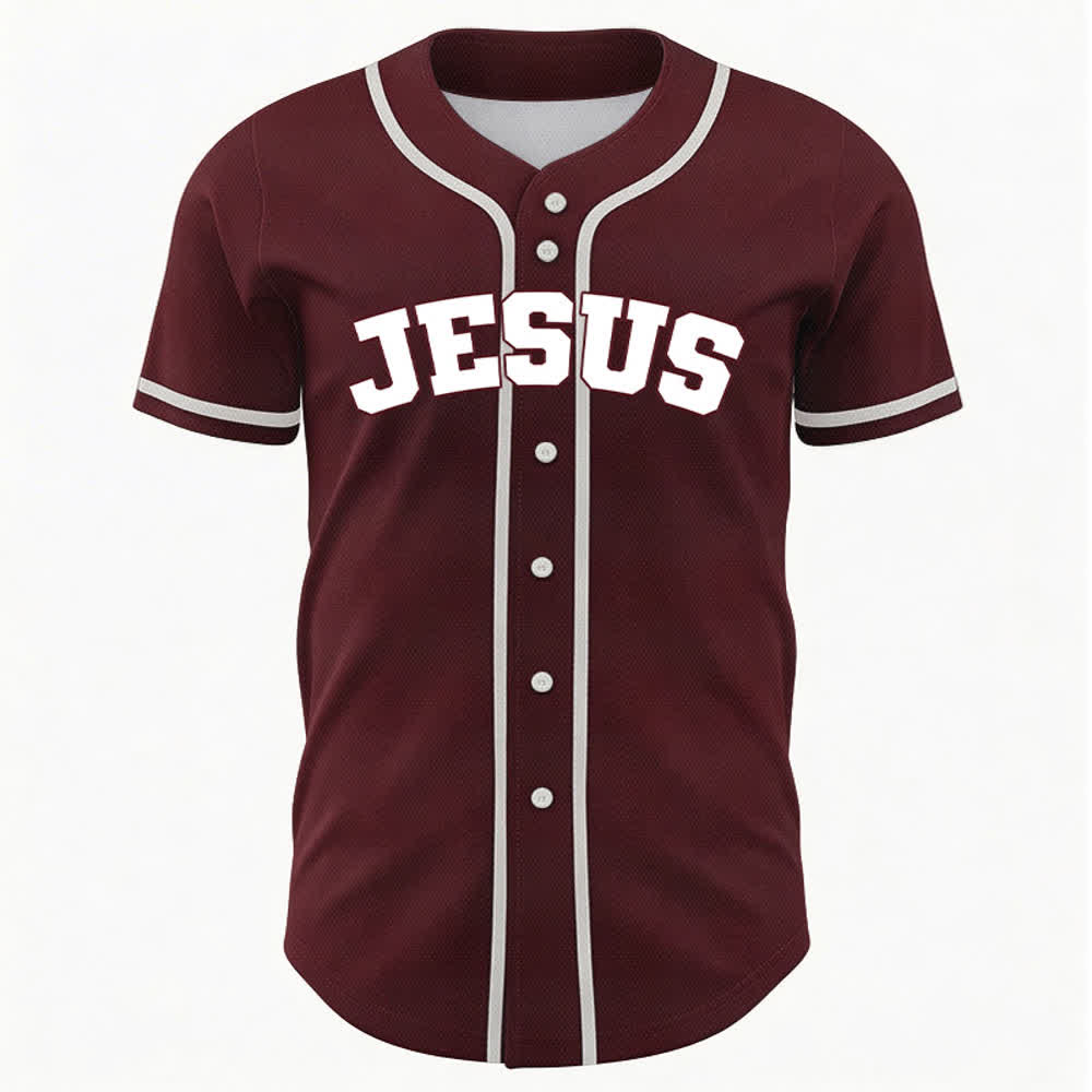 Christianartworkshop Rooted In Christ Maglia da baseball nera con bottoni - image 16