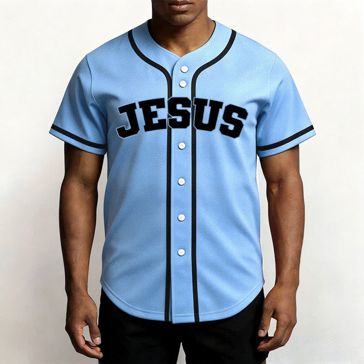 Christianartworkshop Rooted In Christ Maglia da baseball nera con bottoni - image 47