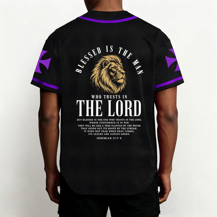 Christianartworkshop Jesus Highway To Heaven Geremia 17:7-8 Maglia da baseball - image 54