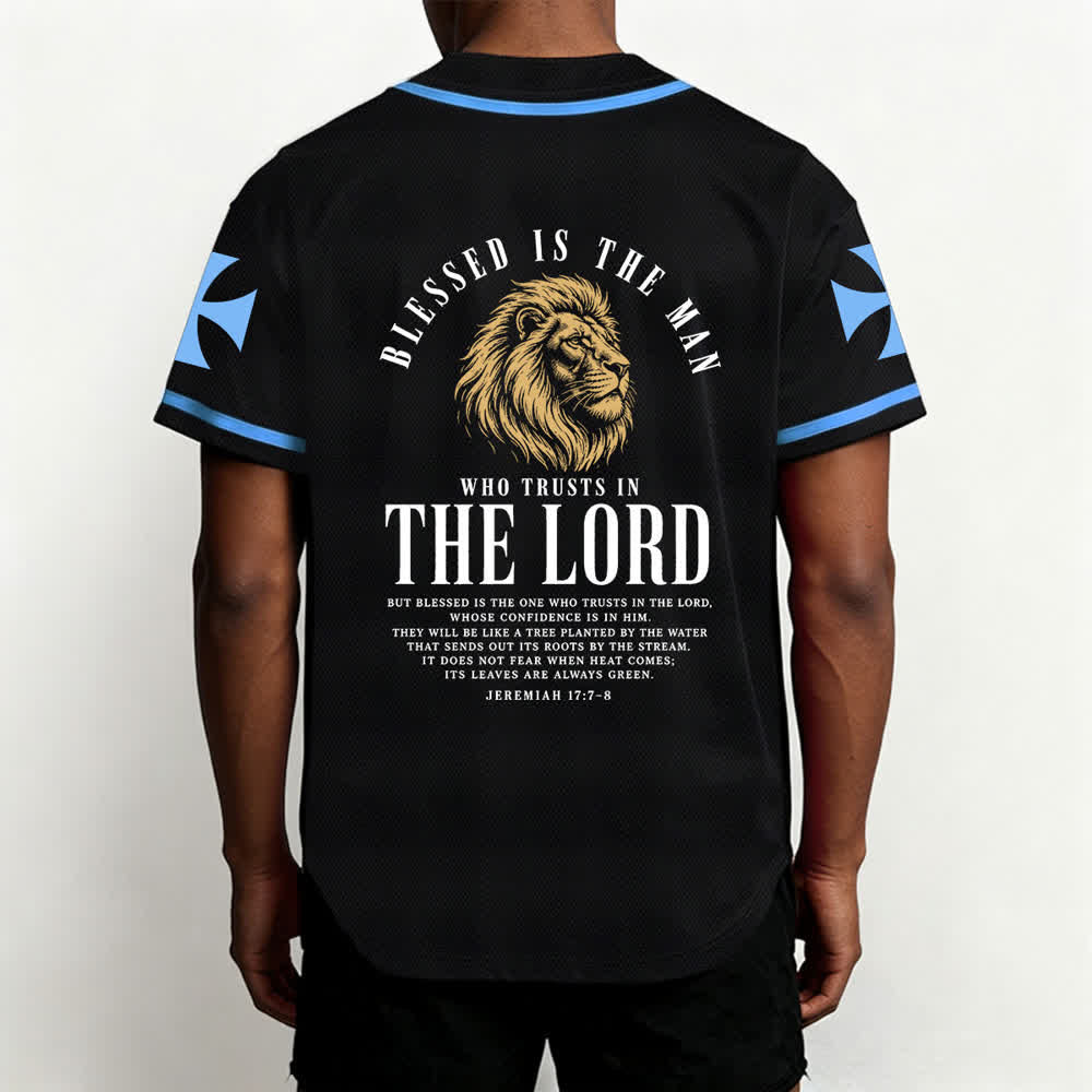 Christianartworkshop Jesus Highway To Heaven Geremia 17:7-8 Maglia da baseball - image 47