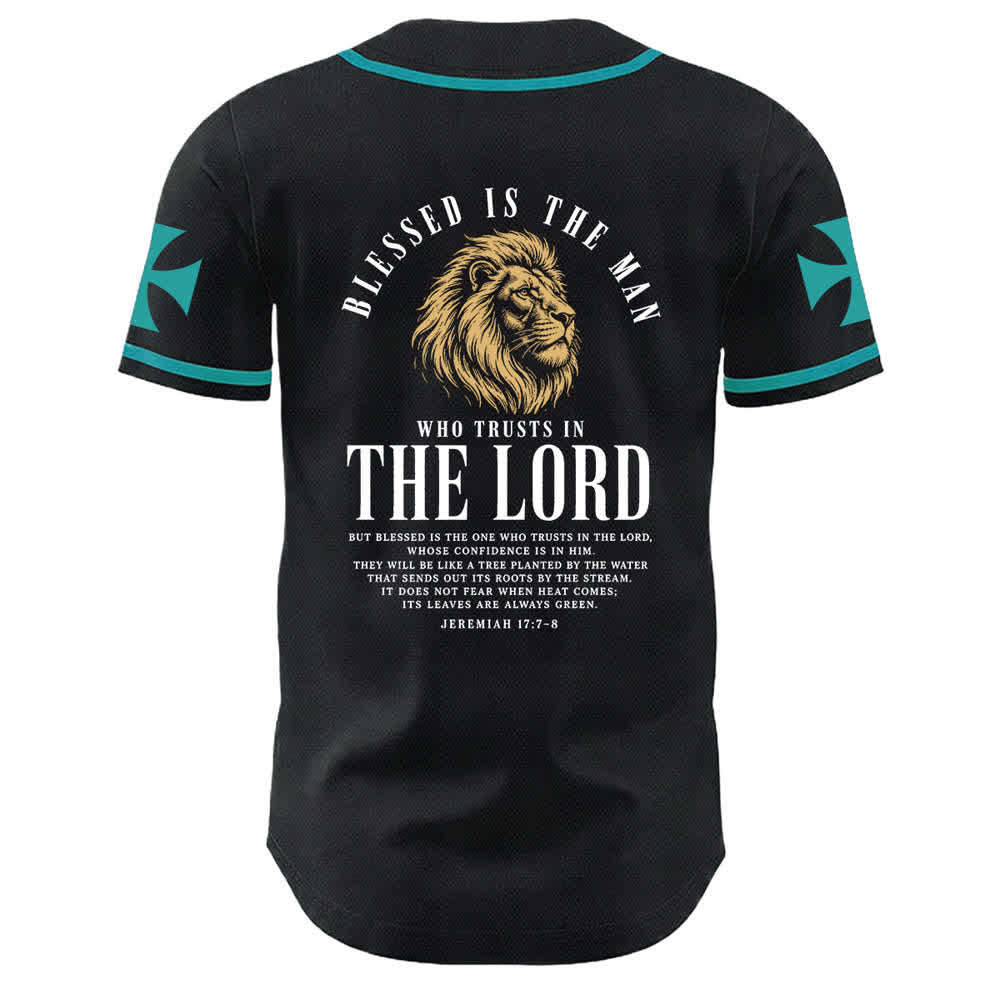 Christianartworkshop Jesus Highway To Heaven Geremia 17:7-8 Maglia da baseball - image 29