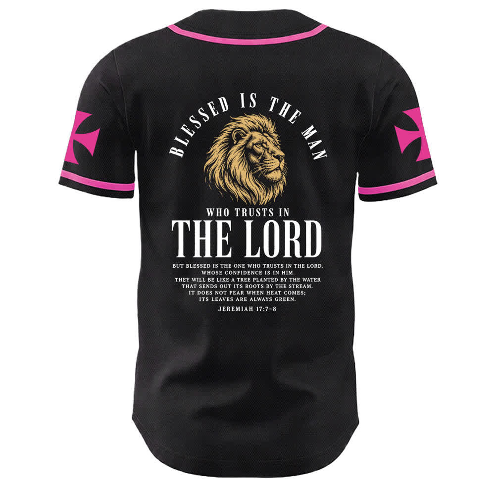 Christianartworkshop Jesus Highway To Heaven Geremia 17:7-8 Maglia da baseball - image 22