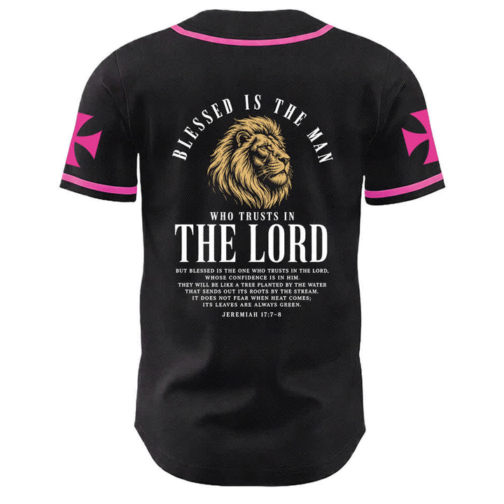 Christianartworkshop Jesus Highway To Heaven Geremia 17:7-8 Maglia da baseball - image 22