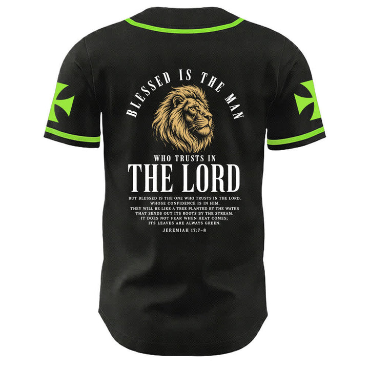 Christianartworkshop Jesus Highway To Heaven Geremia 17:7-8 Maglia da baseball - image 57
