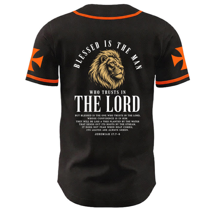 Christianartworkshop Jesus Highway To Heaven Geremia 17:7-8 Maglia da baseball - image 36