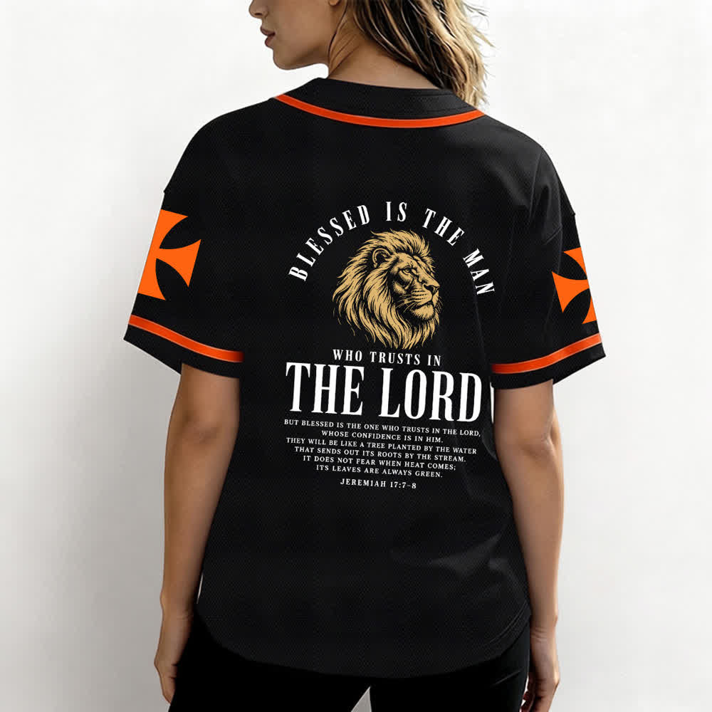 Christianartworkshop Jesus Highway To Heaven Geremia 17:7-8 Maglia da baseball - image 38