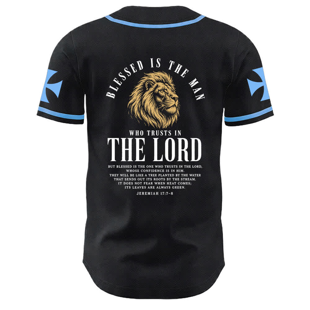 Christianartworkshop Jesus Highway To Heaven Geremia 17:7-8 Maglia da baseball - image 43