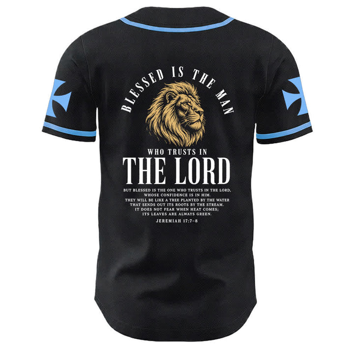 Christianartworkshop Jesus Highway To Heaven Geremia 17:7-8 Maglia da baseball - image 43
