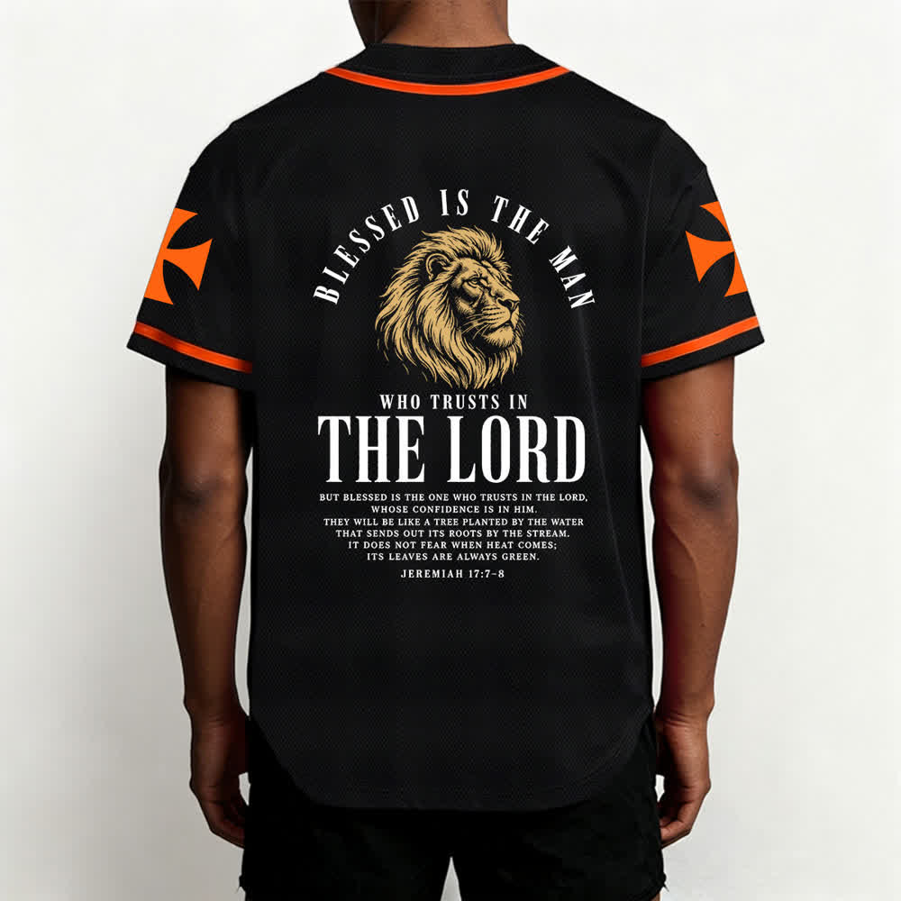Christianartworkshop Jesus Highway To Heaven Geremia 17:7-8 Maglia da baseball - image 40