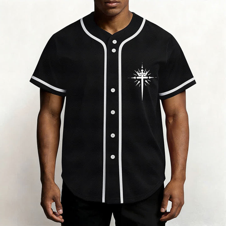 Christianartworkshop Army Of God Streetwear Baseball Jersey - image 13