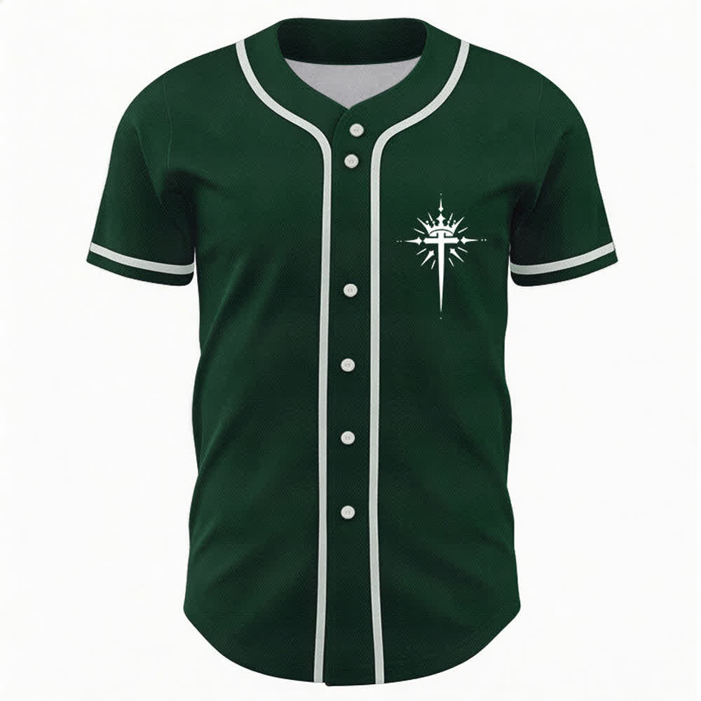 Christianartworkshop Army Of God Streetwear Baseball Jersey - image 23